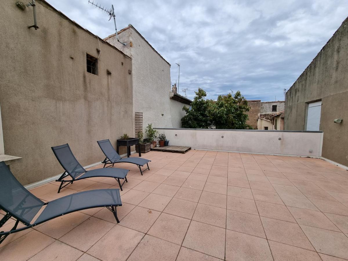 T4- Terrasse 50M², Garage, Centre-Ville Narbonne Exterior foto